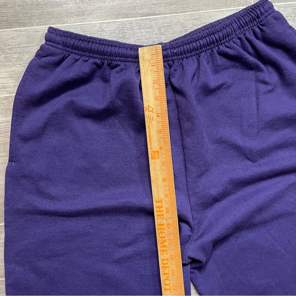 Vintage Purple Wide Leg Sweatpants - Picture 7 of 9